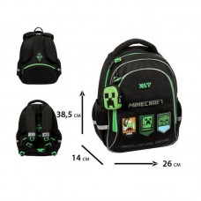 Рюкзак "Yes" S-115M Minecraft Mode 2від.,3карм.№550298