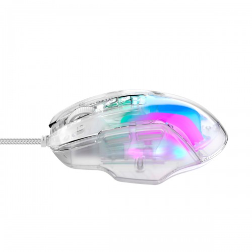 Мишка ігрова Havit HV-MS1011SE USB Transparent White