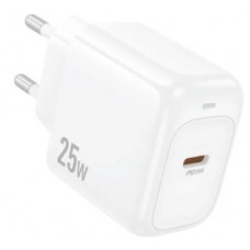 Зарядний пристрій Hoco CS53A швидка зарядка USB-C 3A 25w white