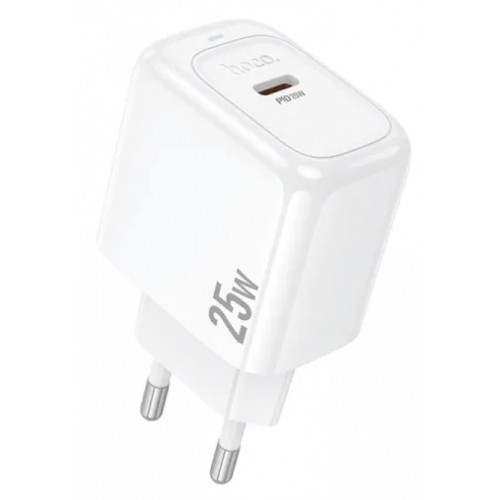 Зарядний пристрій Hoco CS53A швидка зарядка USB-C 3A 25w white