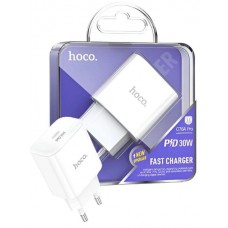 Зарядний пристрій Hoco C76A швидка зарядка 1Type-C 3A 20w white/Breidon/