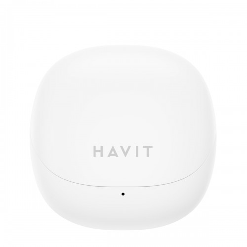 Навушники вставні Havit TW926 TWS кейс+зарядка+мікрофон White