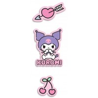 Бейдж "Kite" №HK26-3012-1 Kuromi на липучці, 3шт