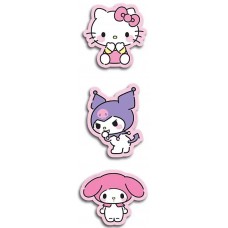 Бейдж "Kite" №HK26-3012-2 Hello Kitty на липучці, 3шт