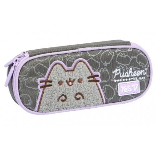 Пенал "Yes" Pusheen Gray м'який 1від.№PH-30/533763