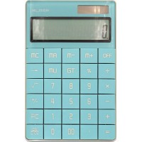 Калькулятор "Deli" №NS041 (12-розряд.) 165х103х12,5мм блакитний(10)