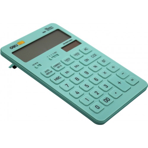 Калькулятор "Deli" №EM01531 (12-розряд.) 175х108х15мм блакитний