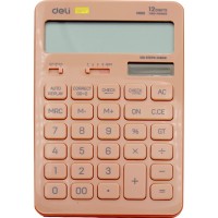 Калькулятор "Deli" №EM01541 (12-розряд.) 175х108х15мм рожевий
