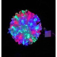 Гірлянда електрична Куля LED 50 L MultiColor d-12 см 50-H-3/1809-01