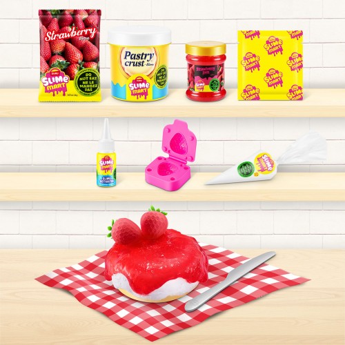 Ігровий набір "Slime Mart" серії Shopping Bag - Полуничний чізкейк №15901A/КіддіСвіт/