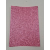 Фоаміран А4 з глітером,рожевий,товщина EVA,клейкий №GL-EVA-1-ADH-006(5)(1000)