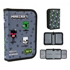 Пенал "Yes" Minecraft Reality тв.,одинар.,2клап. №HP-04/533744/Р-26(48)