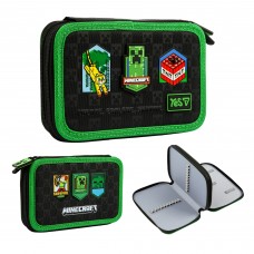 Пенал "Yes" Minecraft Adventure твердий, подвійн. №HP-01/533718/Р-26(48)