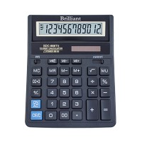 Калькулятор Citizen 12-розрядний чорний SDC-888XBK 
