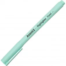 Текстмаркер Axent клиновидный Highlighter Pastel 2-4 мм бирюзовый (12) (144) 2533-09-A