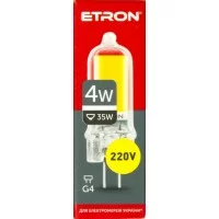 Лампа Etron Light Power стекло LED 1-ELP-080 G4 4Вт 4200K (10)