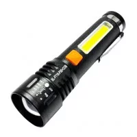 Ліхтар акум. метал. Type-C,zoom,4режими,білий+червоний BL-P716-P50+COB(30)