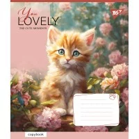 Зошит 12арк. кос.лін. YES You Lovely 766940(25)(500)