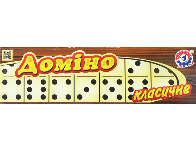 Доміно "Класичне" укр.,"Технокомп" №3343(30) — фото товару | Канцелярський Сад