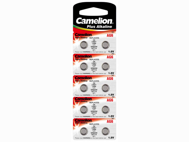 Батарейка Camelion Алкалайн AG5/10bl (10)(100)/1/ — фото товару | Канцелярський Сад