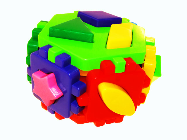 Куб-сортер "Розумний малюк" Гексагон-2,"Технокомп" №1998(20) — фото товару | Канцелярський Сад