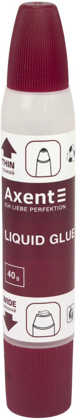 Клей "Axent/Delta" №7201 40гр 2 аплікатори(36)(432) — фото товару | Канцелярський Сад