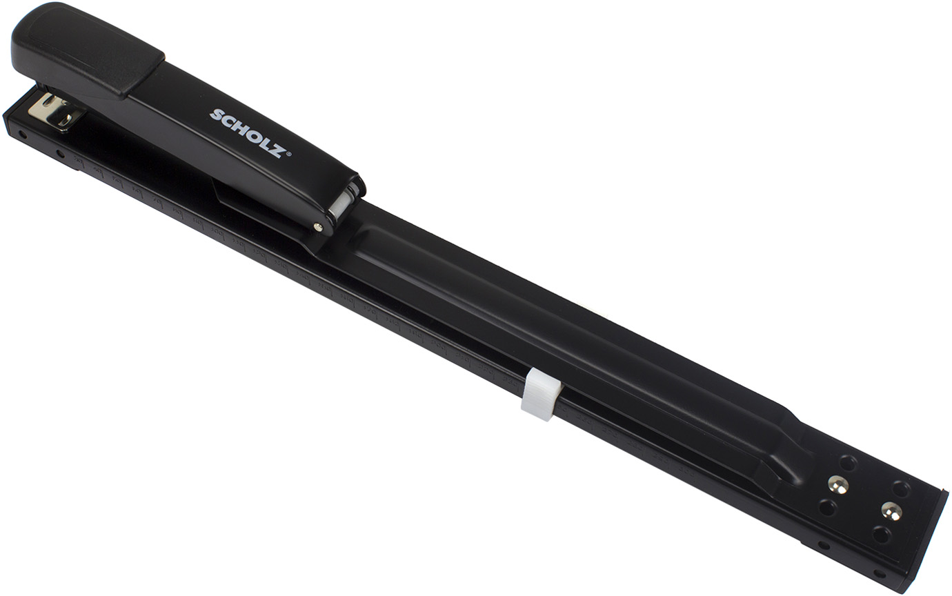 Степлер "Scholz" №24/6,26/6 20арк №4030 чорний — фото товару | Канцелярський Сад