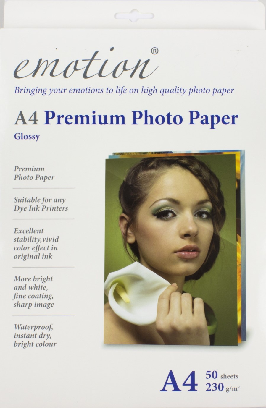 Фотопапір "Emotion" Premium А4 230г/м2 глянц. BOX(50) — фото товару | Канцелярський Сад