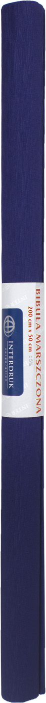 Папір гофра 2м х50см №16/219671 (синій-гранатовий)(10)/Interdruk/ — фото товару | Канцелярський Сад