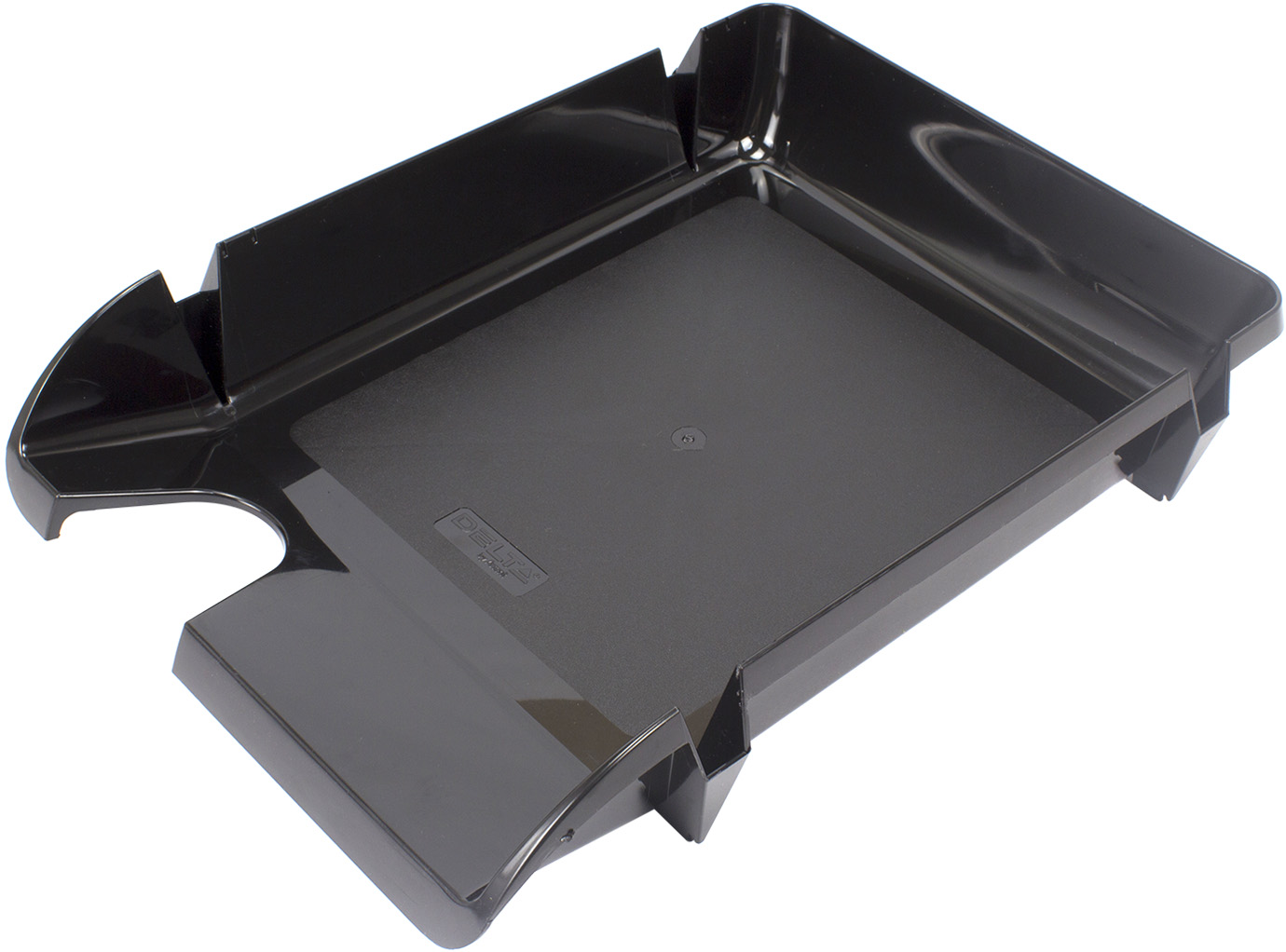 Лоток горизонт. "Axent/Delta" №4003 чорний(16) — купити | Канцелярський Сад