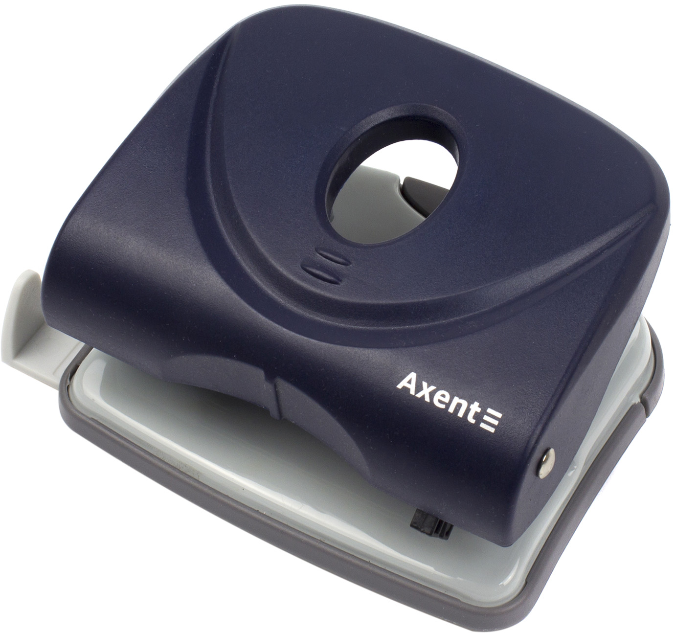 Дирокол "Axent" 30арк. пласт.-метал. синій №3830-02 Welle-2(6) — фото товару | Канцелярський Сад