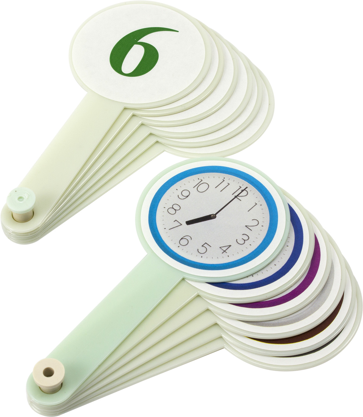 Віяло цифри і годинник/Синтез/ — купити | Канцелярський Сад