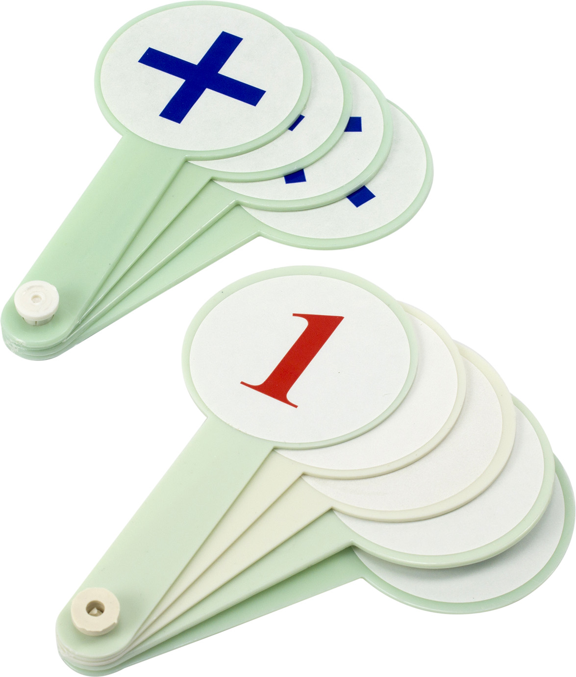 Віяло цифр від 1 до 10 +матем. знаки — фото товару | Канцелярський Сад