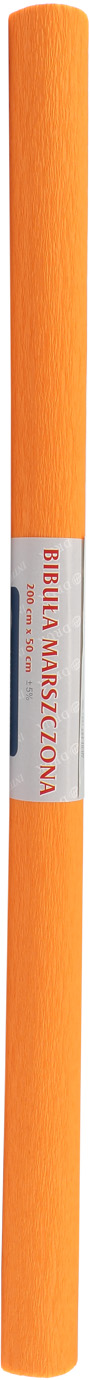 Папір гофра 2м х50см №05/990626 (світло-помаранч.)(10)(100)/Interdruk/ — фото товару | Канцелярський Сад