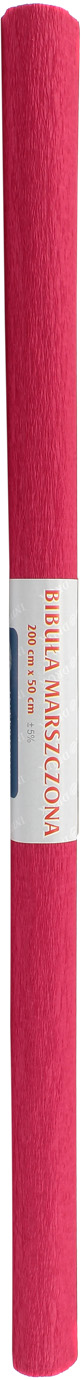 Папір гофра 2м х50см №08/219596 (т.-червоний)(10)(100)/Interdruk/ — фото товару | Канцелярський Сад