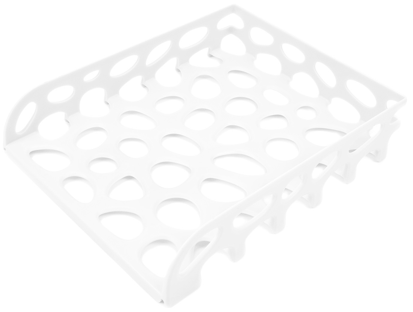 Лоток горизонт. "Tascom" №Л-20007/3010 білий(10) — фото товару | Канцелярський Сад