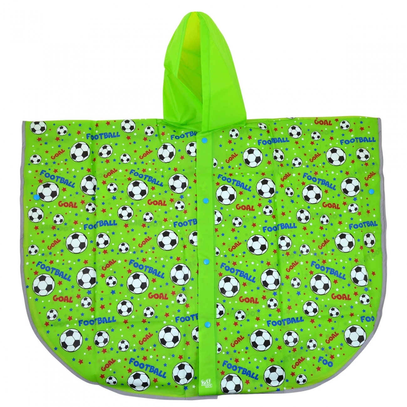 Дощовик-пончо дитяч. ''Yes" Футбол зі світловідбив. кантом №706943(1)(50) — купити | Канцелярський Сад