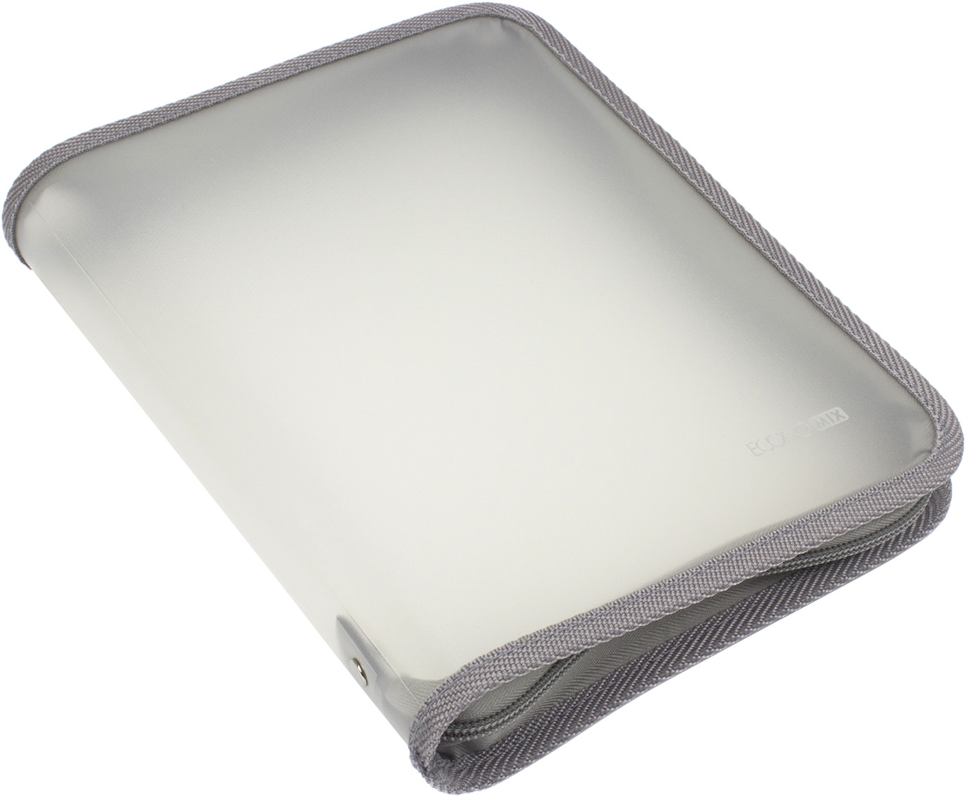 Папка "Economix" №E31645-10 В5 пласт. на блиск. (сіра)(20) — фото товару | Канцелярський Сад