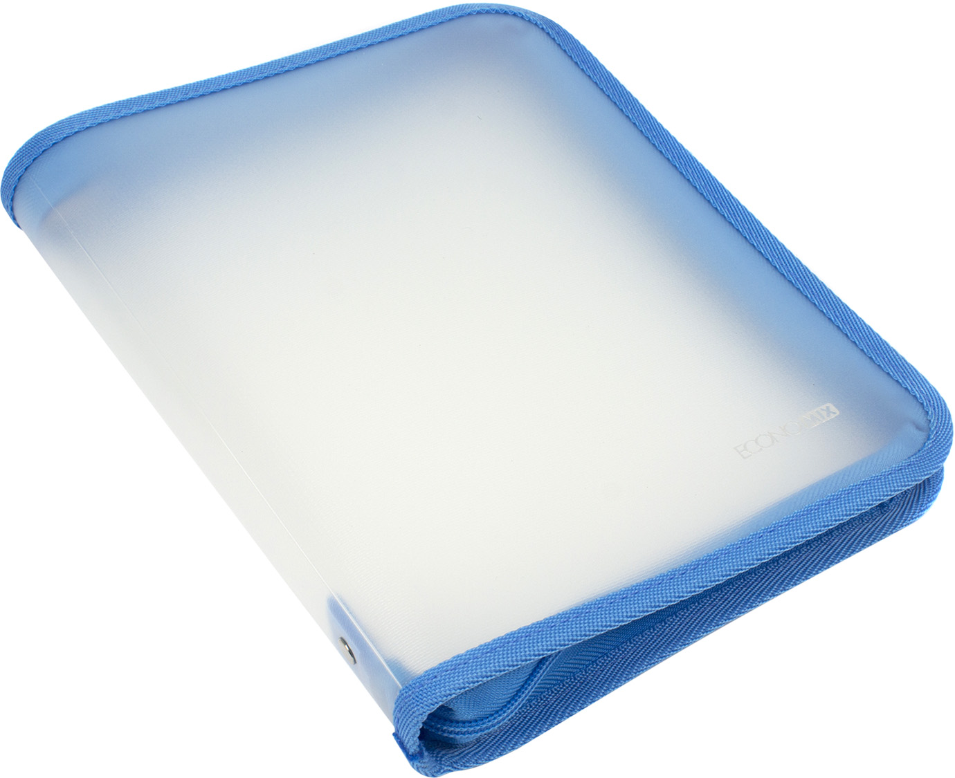 Папка "Economix" №E31645-11 В5 пласт. на блиск. (блакитна)(20) — фото товару | Канцелярський Сад