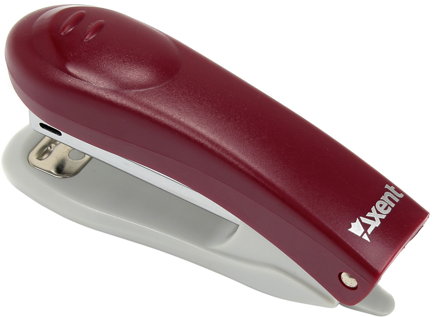 Степлер "Axent" №10 12арк №4812-06 Welle-2 пласт. червоний(12) — фото товару | Канцелярський Сад