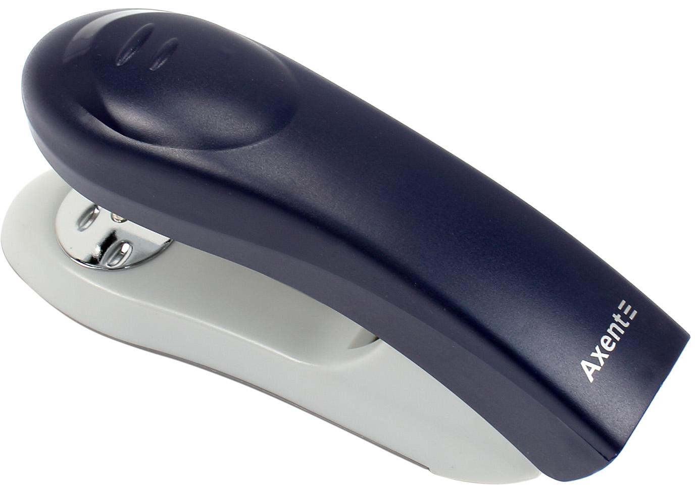 Степлер "Axent" №24/6 20арк №4820-02 Welle-2 пласт. синій(12) — фото товару | Канцелярський Сад