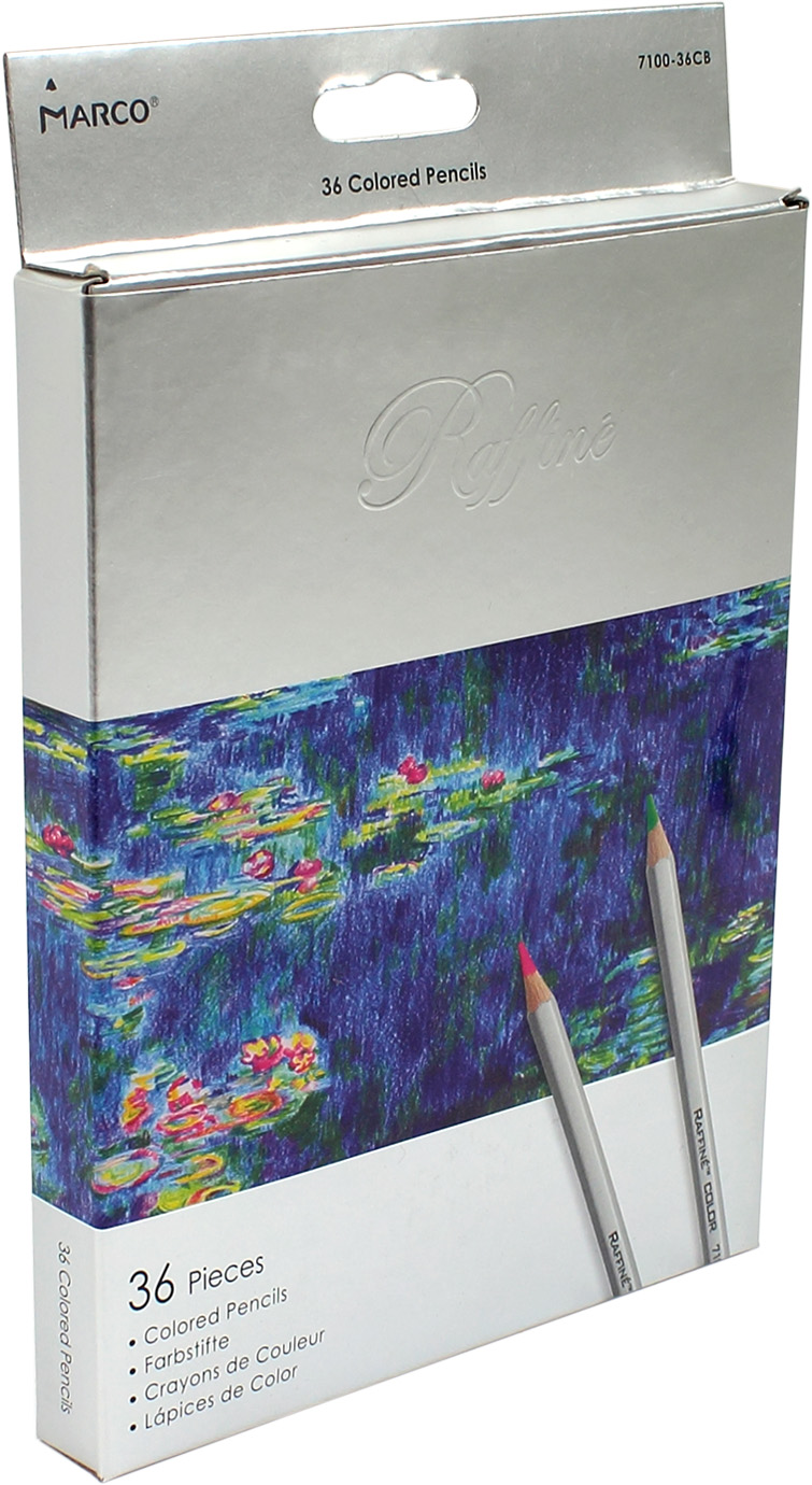Олівці кольор. 36 кольор. "Marco" №7100-36СВ(4)(80) — фото товару | Канцелярський Сад