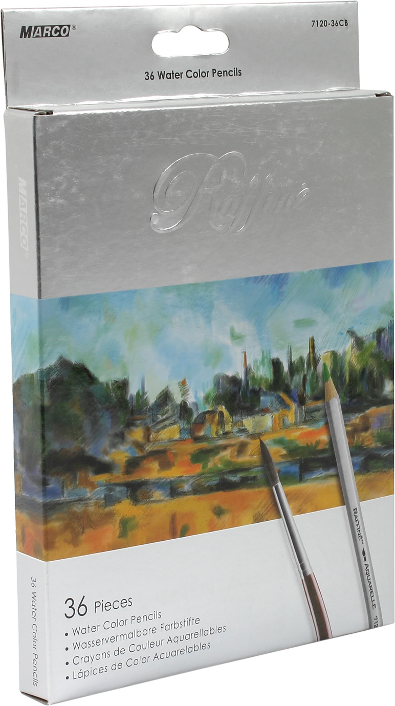 Олівці кольор. аквар. 36 кольор. "Marco" №7120-36CB (4)(80) — фото товару | Канцелярський Сад