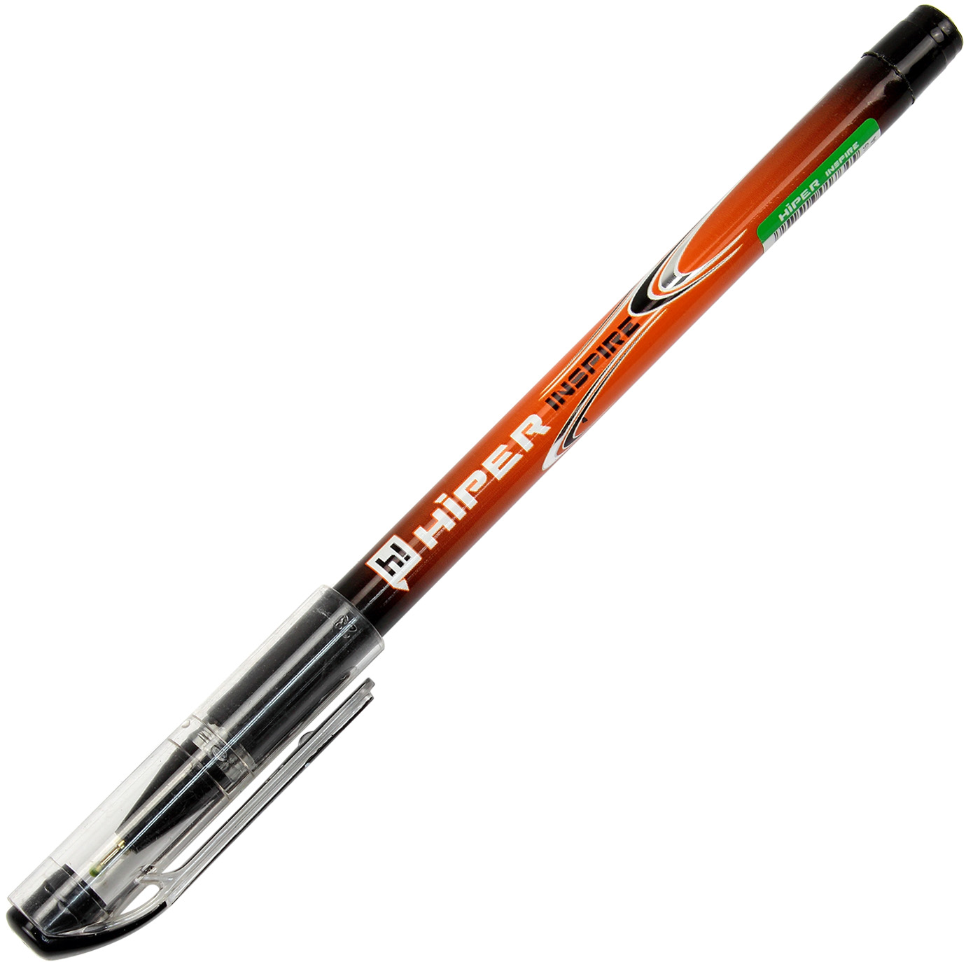 Ручка кульк. масл. "Hiper" №HO-115 Inspire 0,7мм зелена(10)(100)(1000) — фото товару | Канцелярський Сад