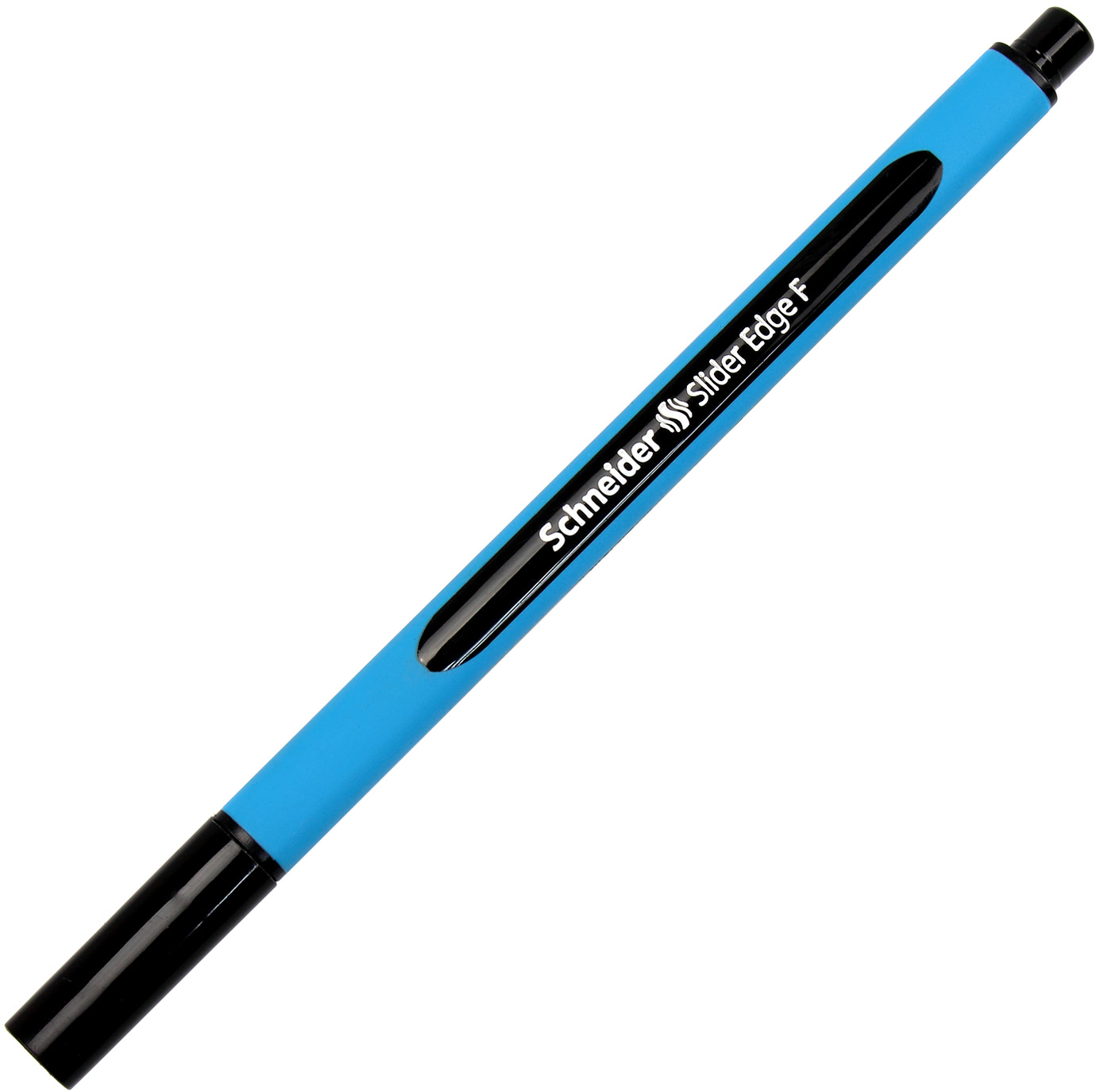 Ручка кульк. "Schneider" №S152001 Slider F Edge чорна(10) — фото товару | Канцелярський Сад