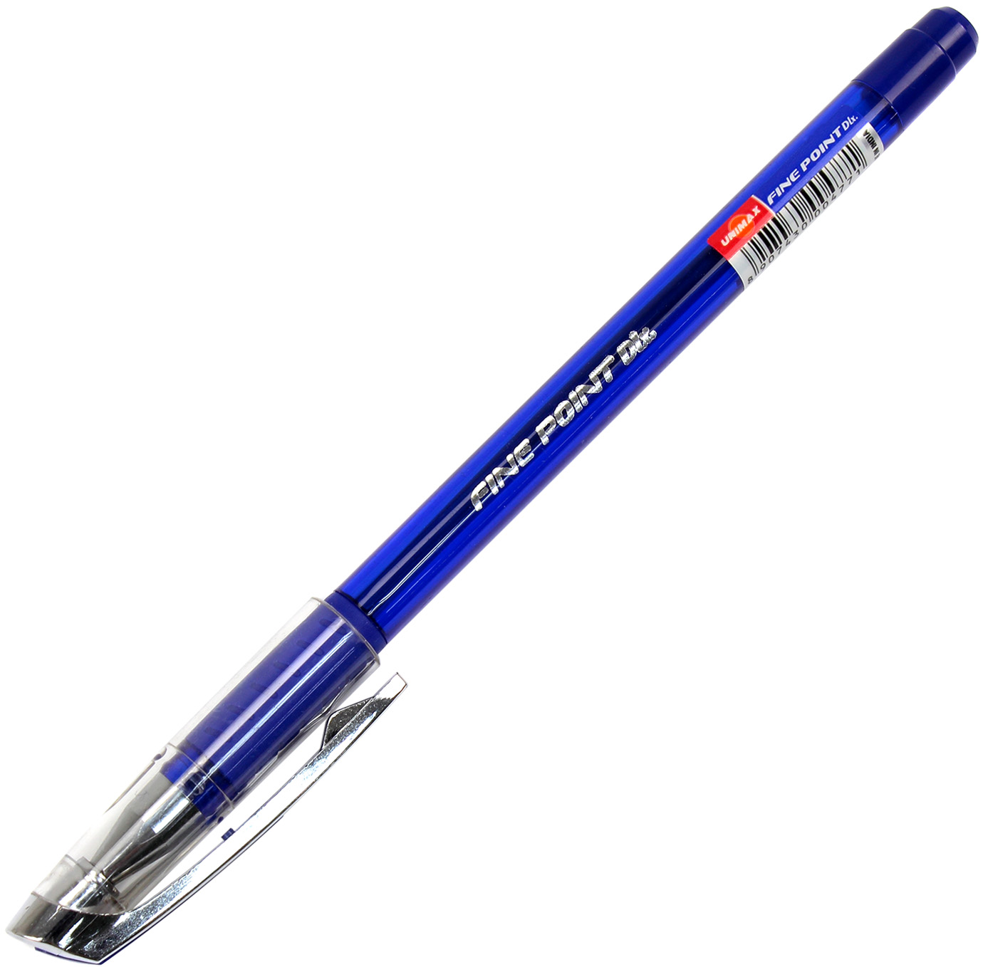 Ручка кульк. "Unimax" №UX-111-02 Fine Point Dix 0,7мм синя(12)(120) — фото товару | Канцелярський Сад