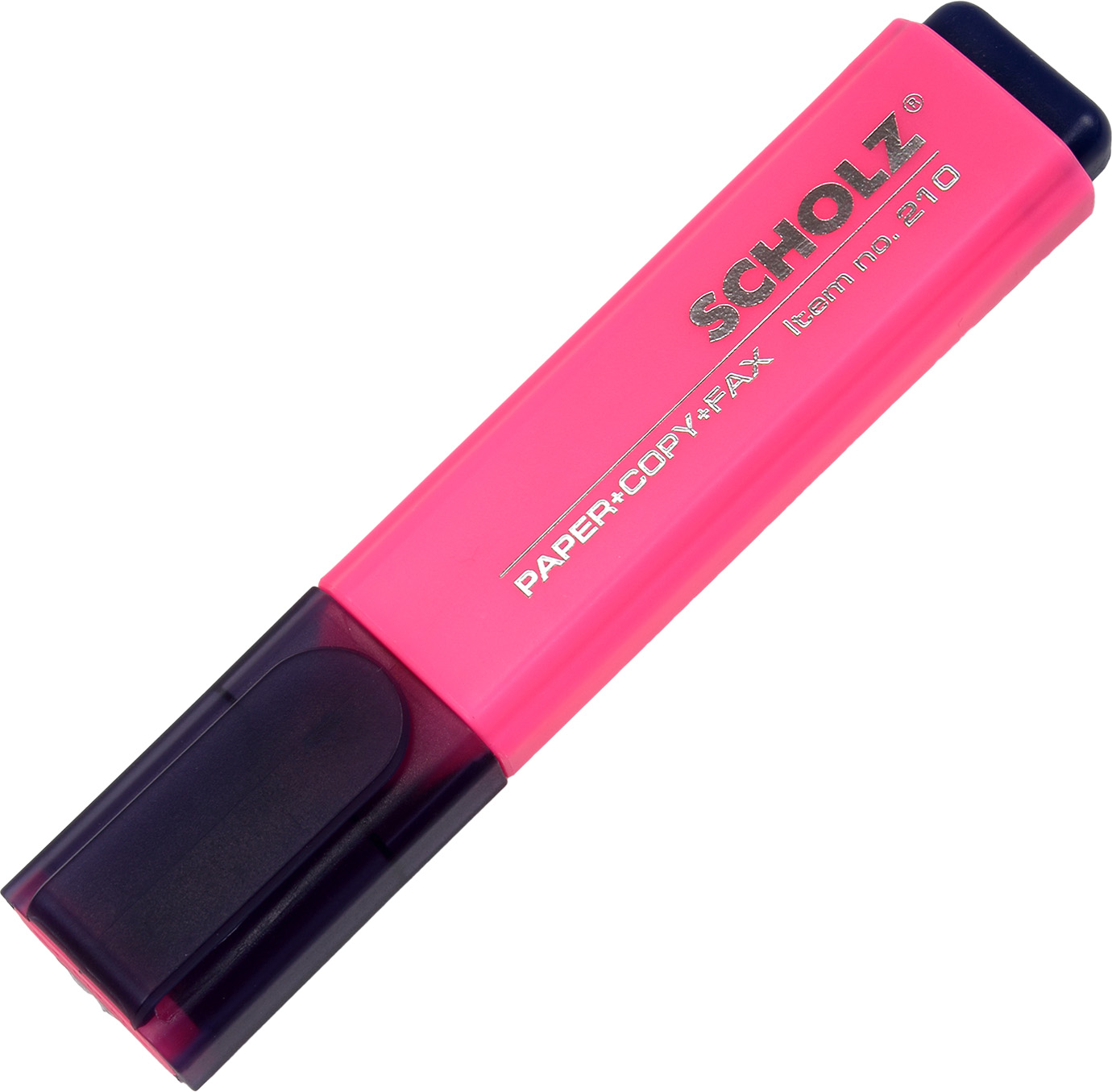 Текстмаркер "Sсholz" №210 1-5мм рожевий(10)(600) /1/ — фото товару | Канцелярський Сад