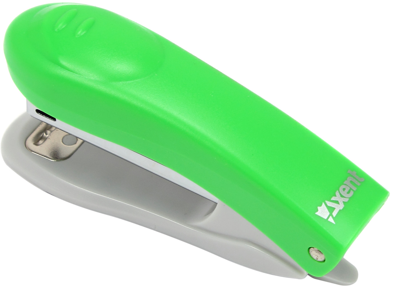 Степлер "Axent" №10 12арк №4813-09 Welle-2 пласт. салатовий(12) — фото товару | Канцелярський Сад