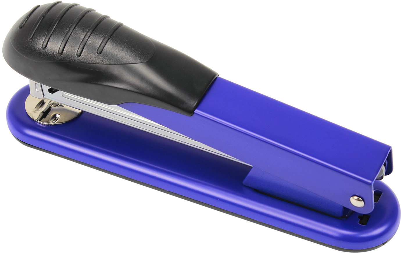 Степлер "Scholz" №24/6,26/6 30арк №4024 метал. синій(1)(12) — купити | Канцелярський Сад