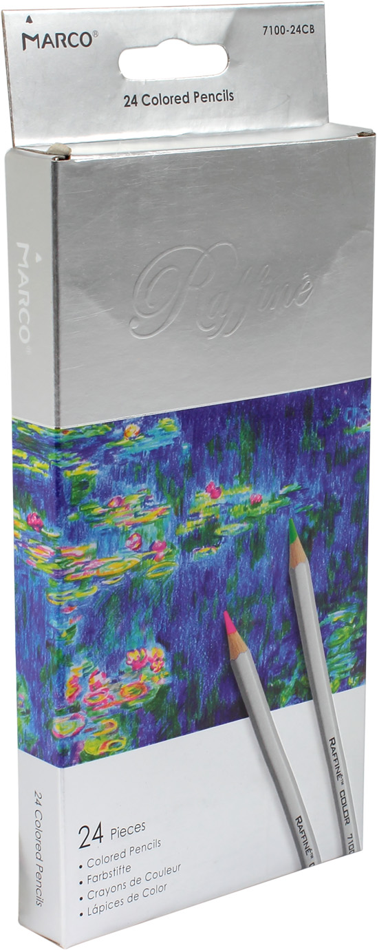 Олівці кольор. 24 кольор. "Marco" №7100-24CB(6)(120) — фото товару | Канцелярський Сад
